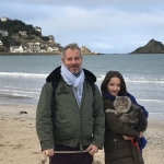Le fils de Dobrinya et Damman Amur Loukerya avec la famille Lacombe